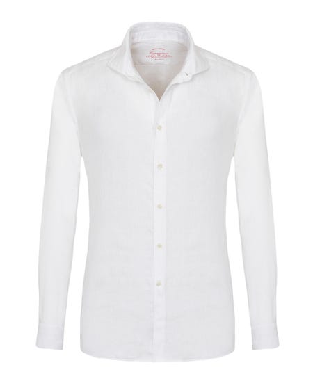 Camicia trendy in lino bianca 103rh- francese_0