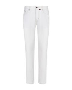 Jeans denim 5 tasche stretch white_0